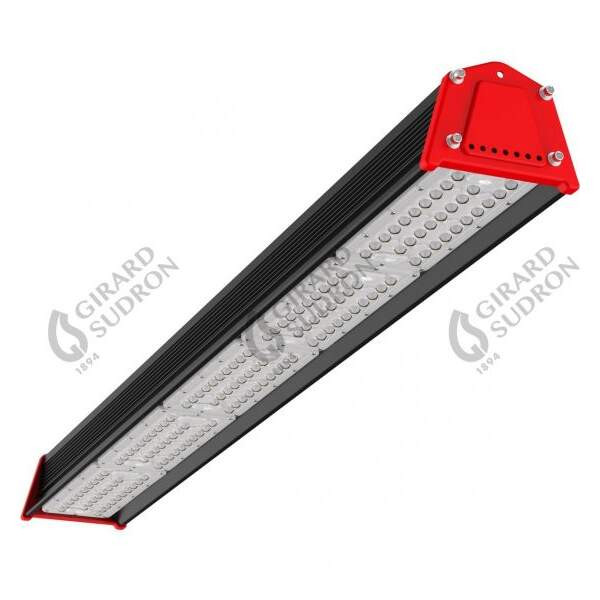 Mayall  chemins lumineux led ip65 150w 5000k 24750lm 1178x137x102mm 90°s