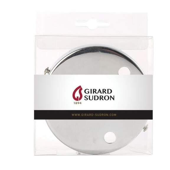 Girard sudron plafonnier acier chrome trois sorties