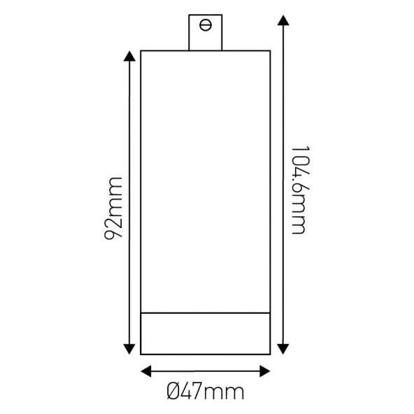 Girard sudron douille cylindre e27 acier doré métallisé 