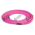 Girard sudron câble textile double isolation rose