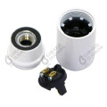 Girard sudron douille e12 lisse blanche