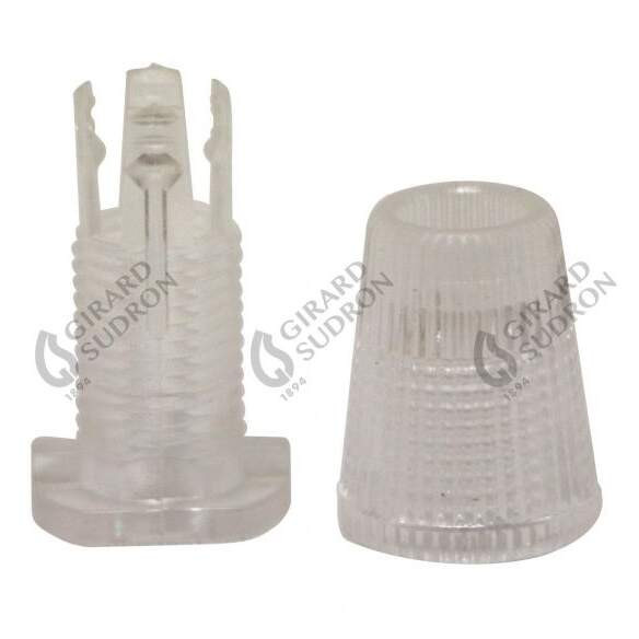 Girard sudron serre-cable transparent l.14.5mm
