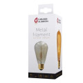 Girard sudron edison filament me?tallique droit 24w e27 2000k ambre