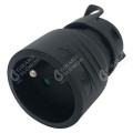 Girard sudron fiche femelle bipolaire + terre 16 a noire
