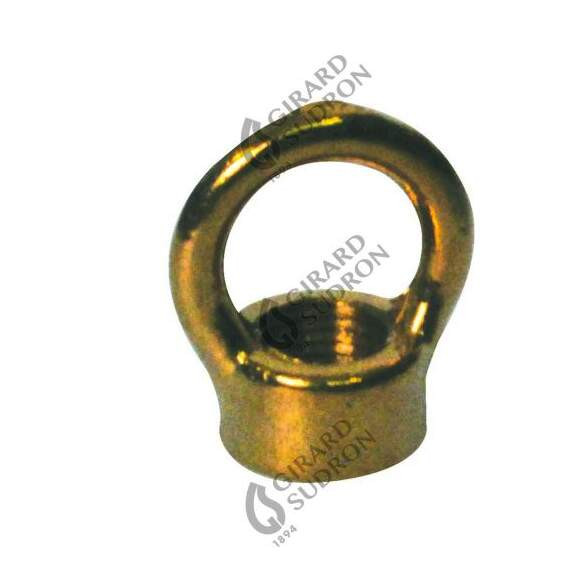 Girard sudron anneau laiton fondu f.10x1