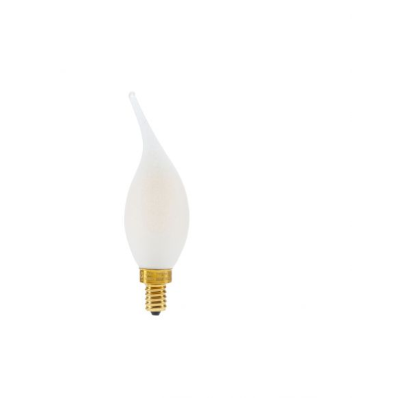 Girard sudron candle cv4 filament led 5w e12 2700k 500lm dim. mat