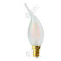 Girard sudron candle cv4 filament led 5w e12 2700k 500lm dim. mat