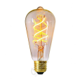 Ampoule Edison à Filament LED 4 W E27 2200 K 240 lm Twisted Girard Surdon