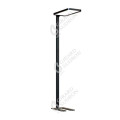 Girard sudron calyce - lampadaire led 610x310x1950 80w 4000k 7040lm 120° noir dim