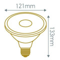 Par 38 15w e27 3000k dimmable