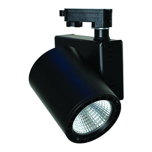 Girard sudron jacinto - projecteur sur rail led Ø99 x 148 35w 3000k 2975lm 36° noir