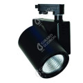 Girard sudron jacinto - projecteur sur rail led Ø99 x 148 35w 3000k 2975lm 36° noir
