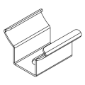 Girard sudron patte de fixation pour profile aluminium Ø16