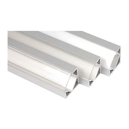 Girard sudron profile aluminium d’angle 90-45° 18.5x18.5 clair