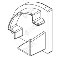 Girard sudron embouts pour profile aluminium 16x16