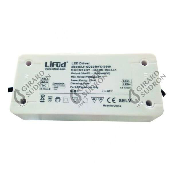 Girard sudron convertisseur pour spot encastré led 140x65x30 50w triac dim