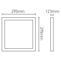 Girard sudron kamet - dalle led 300x300 12w 4000k 1020lm 120° blanc