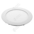 Girard sudron kili - luminaire encastré led Ø180x18 enc.Ø165 12w 4000k 1000lm 120° blanc