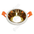 Girard sudron encastr. d.85mm cut.77mm réflecteur or pour module downlight à visser 10w