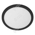 Girard sudron rama - plafonnier led ip 65 Ø270x45 14w 3000k 1000lm 120° gris foncé