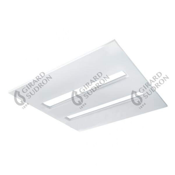 Girard sudron new - cadre nu pour dalle modulux led 600 x 600 blanc