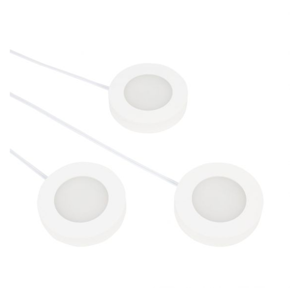Enir kit spots led 3x2w 3000k 3x200lm ip44 12v