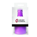 Girard sudron  douille bouteille e27 acier violet métallisé   