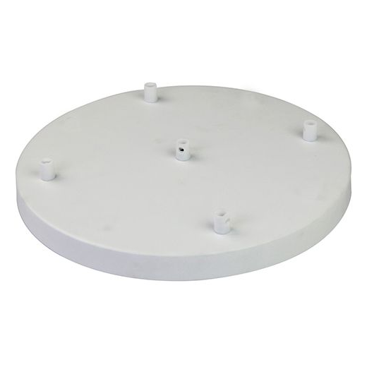 Girard sudron plafonnier acier noir cinq sorties 
