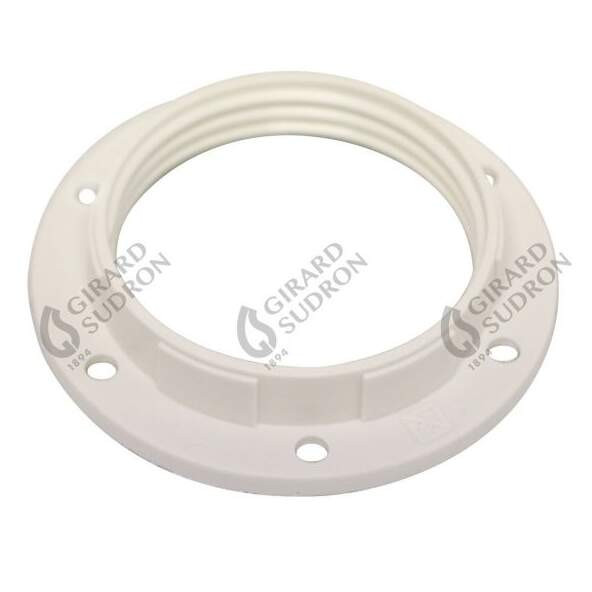 Girard sudron bague e27 blanche 57mm h12mm