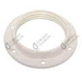 Girard sudron bague e27 blanche 57mm h12mm