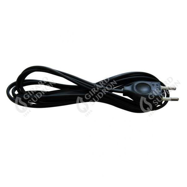 Girard sudron cordon 2x0.75 l.2m noir ss inter.