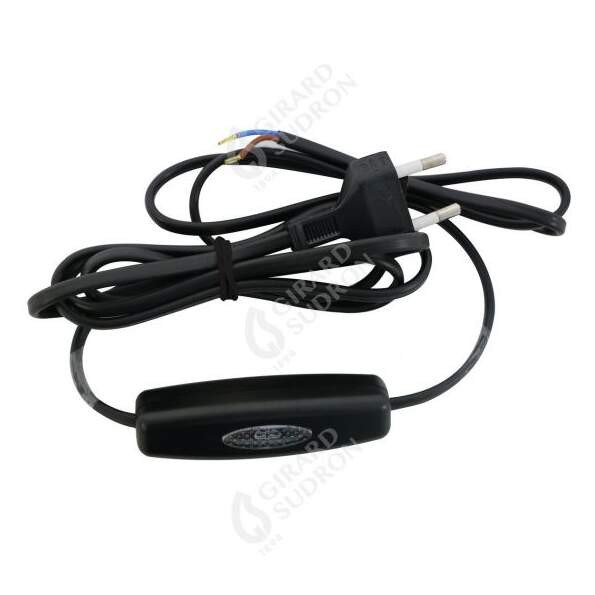 Girard sudron cordon variateur led 100-240va noir halo 25/160w led 4/100w