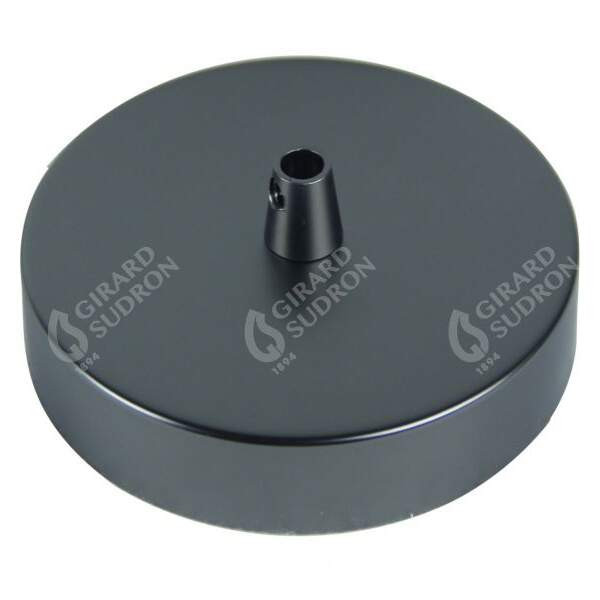 Girard sudron pavillon acier sortie simple Ø100mm gris anthracite mat