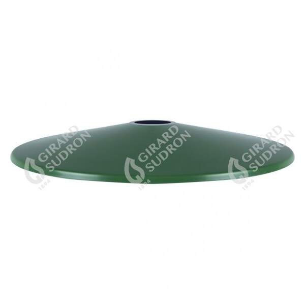 Girard sudron abat-jour métal évasé ø300mm vert sauge satiné