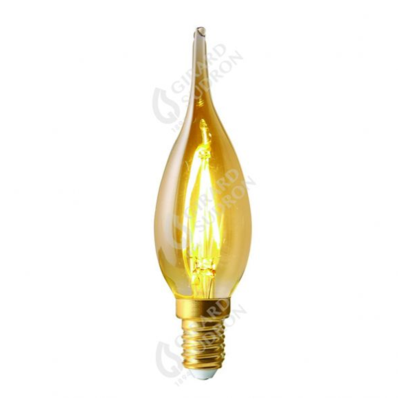 Girard sudron candle gs4 led filament 2w e14 2500k 200lm amb.