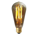 Girard sudron edison filament led 4w e27 2100k 300lm dim. smoky ra>90