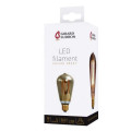 Girard sudron edison filament led 4w e27 2100k 300lm dim. smoky ra>90