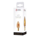 Girard sudron flamme c35 filament led torsadée 3w e14 100lm dim. ambre
