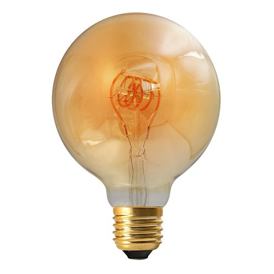 Girard sudron globe g95 4 loops 4w e27 2000k 200lm dim. ambre