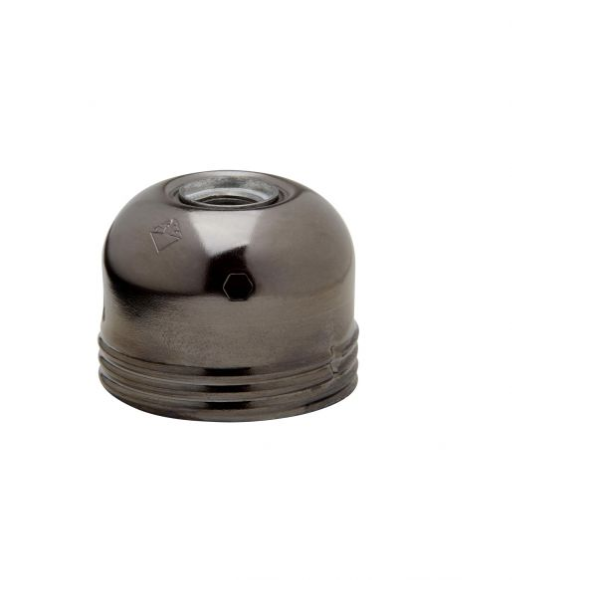 Culot m10x1 e27 mtal gris anthracite