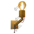 Applique murale articule en bois design by fabrice peltier