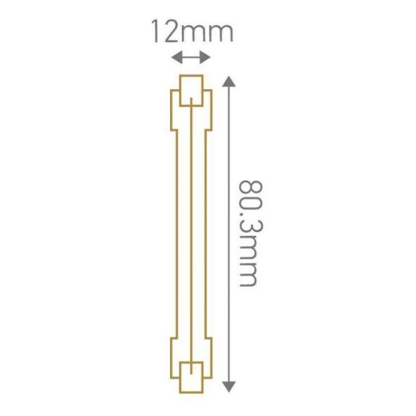 Girard sudron r7s eco-halo 80,3mm 80w 2900k 2220lm