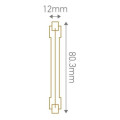 Girard sudron r7s eco-halo 80,3mm 80w 2900k 2220lm