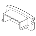 Girard sudron embouts pour profile aluminium 23.5x10