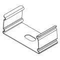 Girard sudron patte de fixation pour profile aluminium d’angle 90-45° 18.5x18.5