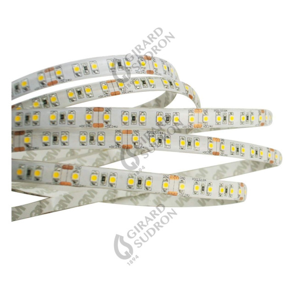 Girard sudron leda - ruban led ip 65 5000x8x6 12v 48w 3000k 650lm 120° dim
