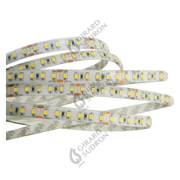 Girard sudron leda - ruban led ip 65 5000x8x6 12v 48w 3000k 650lm 120° dim