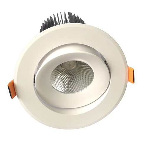 Girard sudron cavell - spot encastré inclinable led Ø142x118 enc.Ø110 25w 3000k 2130lm 36° blanc
