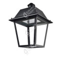 Girard sudron classic - eclairage public led ip65 425x425x595 60w 3000k 4502lm 85-135° noir