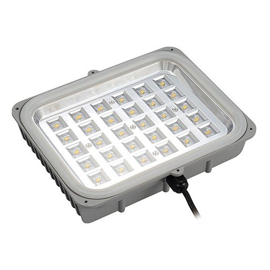 Girard sudron sponde - module led 238x209x54 40w 3000k 4286lm 85x135° argent